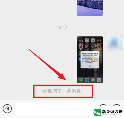 苹果手机微信怎样撤回图片 苹果手机微信撤回聊天图片消息教程