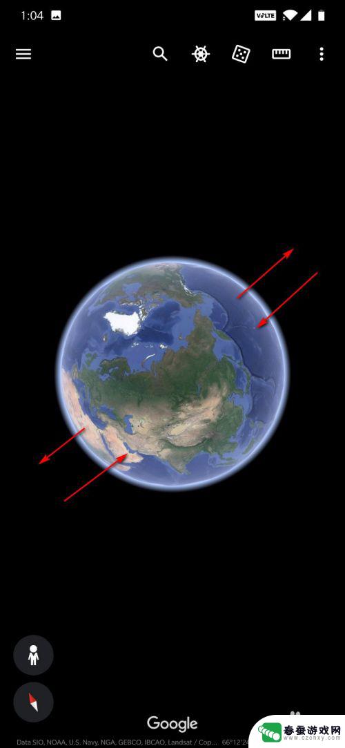 手机地球图如何更改 谷歌地球手机版如何使用