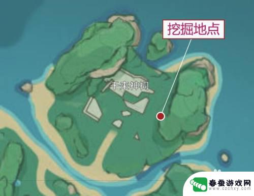 原神千来神祠下面的宝箱 原神千来神祠坟墓宝箱位置攻略图文教程