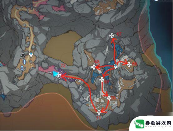 原神层岩巨渊流明石 原神层岩巨渊流明晶石收集路线推荐