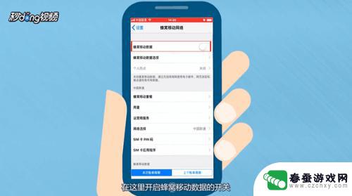 iphone手机如何开流量 iPhone手机数据流量怎么开启