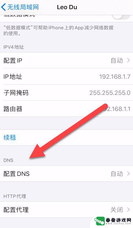 苹果手机设置移动dns怎么设置 苹果手机dns服务器设置